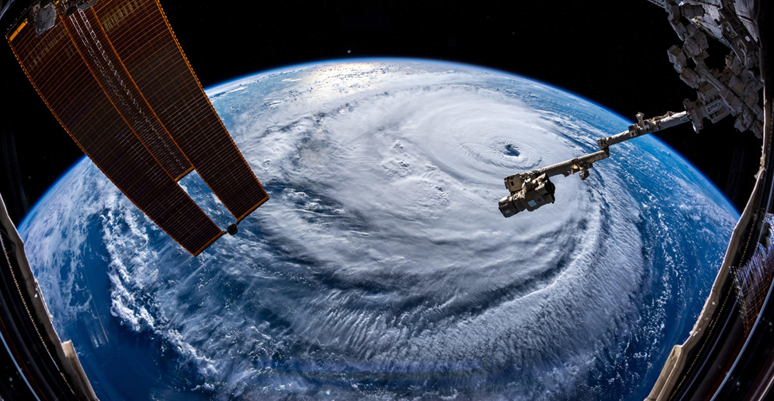 En imágenes: Así se ve el huracán 'Florence' desde el espacio