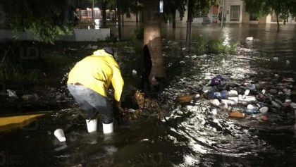 Inundación en Los Mochis