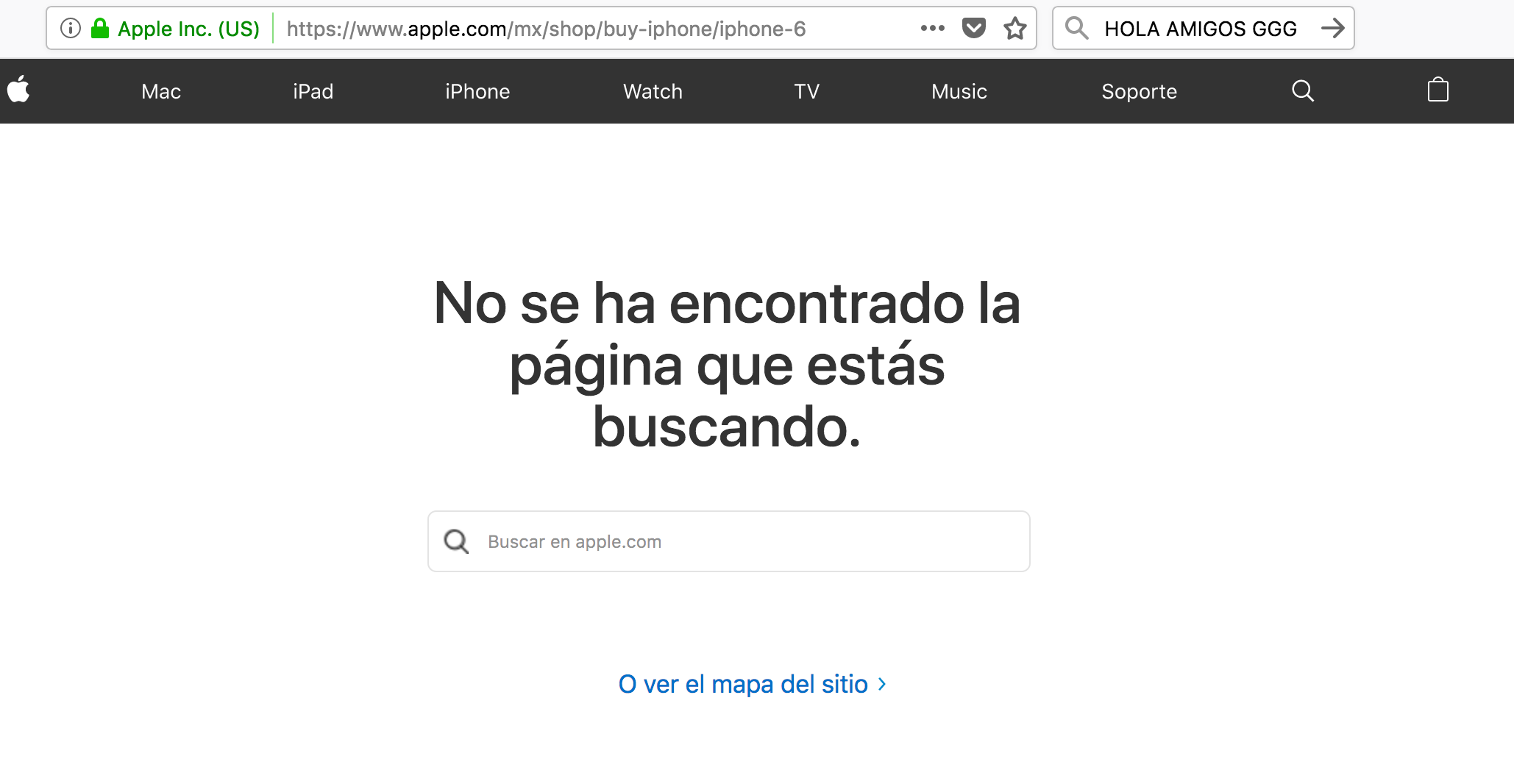 ¿Ya no hay iPhone 6?