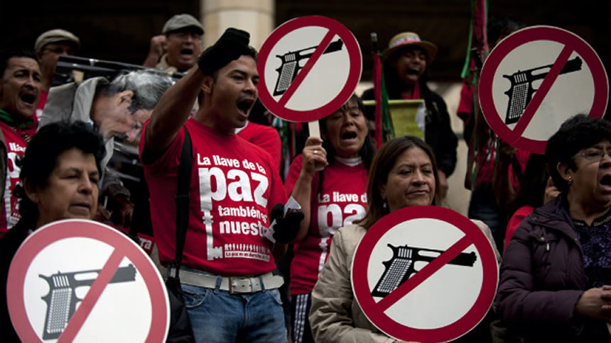 México es el tercer país con más muertes por armas de fuego