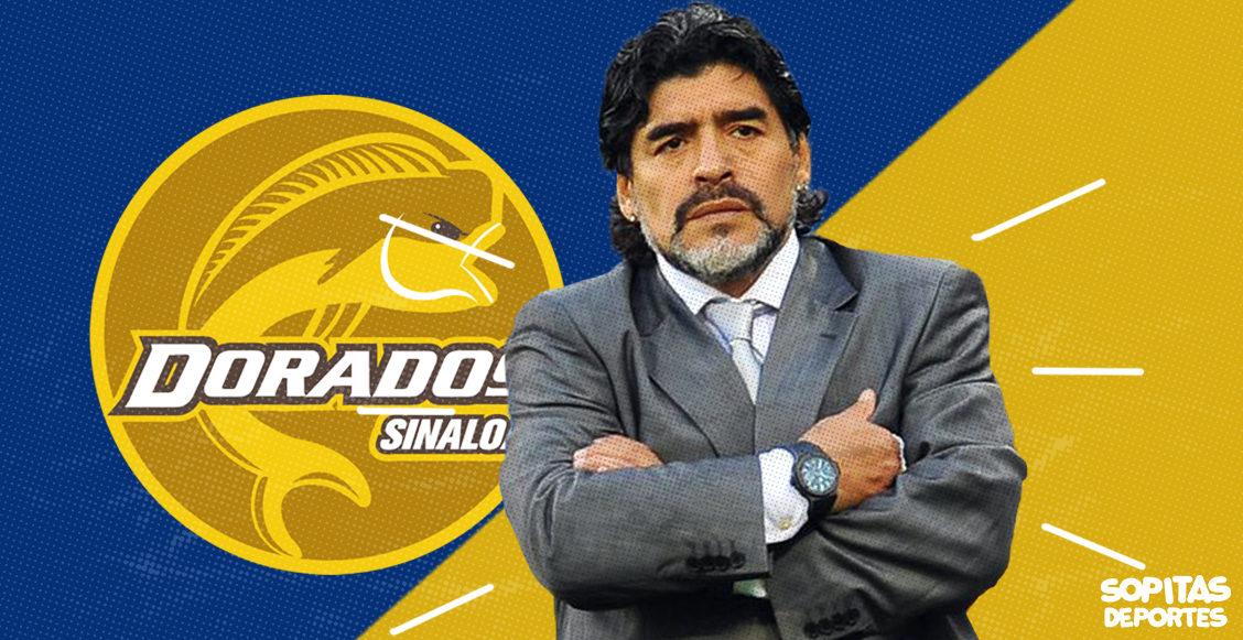 ¡Oficial! Diego Armando Maradona nuevo DT de Dorados de Sinaloa