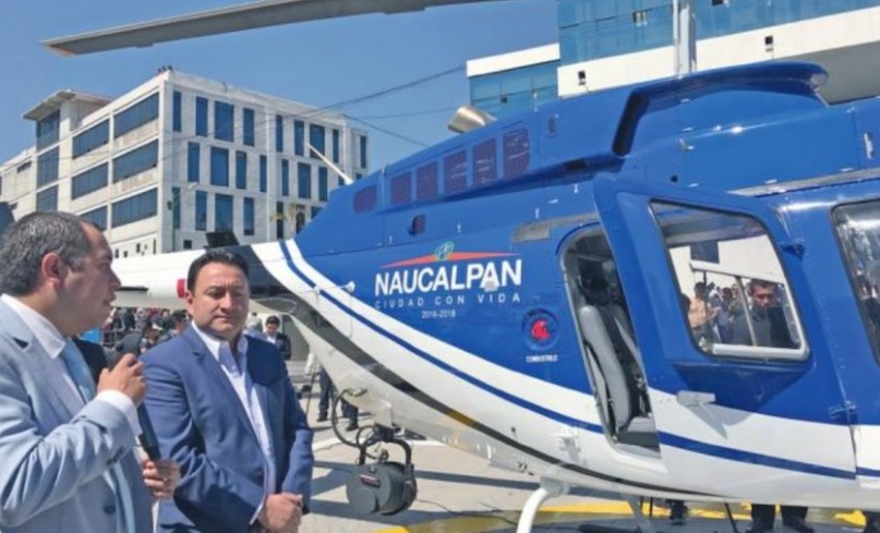 Helicóptero de Naucalpan