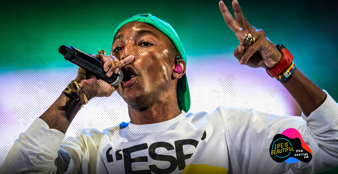 We're gonna climb your walls: Pharrell critica al gobierno de EU en el show de N.E.R.D