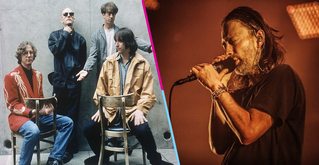 Escucha la versión inédita de ‘E-Bow the Letter’ de R.E.M. con Thom Yorke
