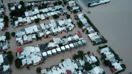 Inundaciones por lluvias en Sinaloa
