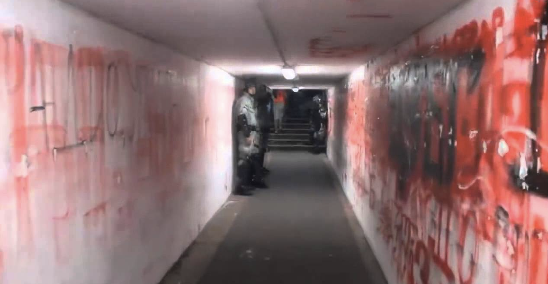 Este es el túnel de futbol más escalofriante del mundo