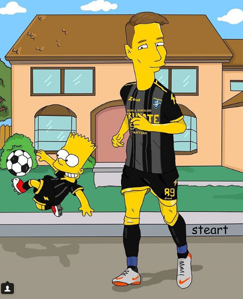 ¿Cómo lucirían Messi, Marcelo e Icardi al estilo Simpson? ¡Checa estas fotos!