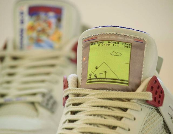 Gamers acá su regalo de Unos Air Jordan versión Game Boy