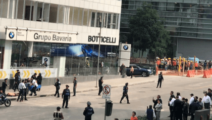 Reportan balacera en inmediaciones de Plaza Carso, Polanco