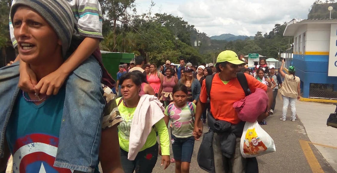 Trump agradece operativo en frontera Mx-Guatemala, caravana migrante no desiste