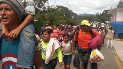 Trump agradece operativo en frontera Mx-Guatemala, caravana migrante no desiste