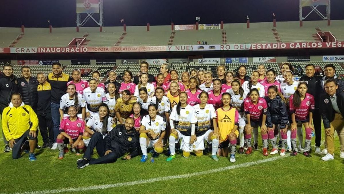 ¡Las jefas! Doradas venció a Mineras en el primer partido femenil del Ascenso MX