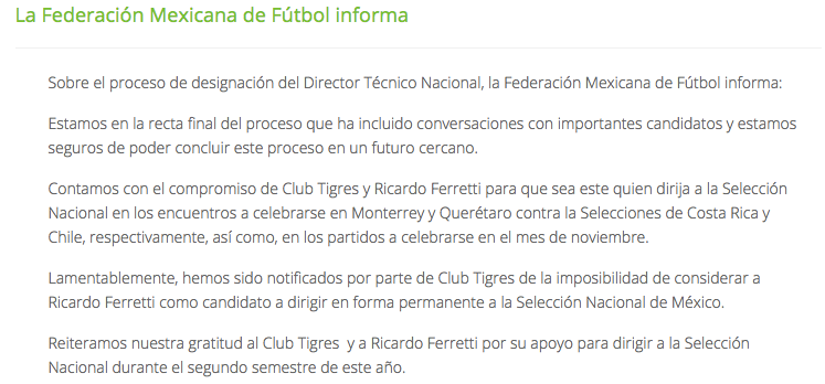 Gerardo Martino o Carlos Queiroz, las únicas opciones para dirigir al Tri