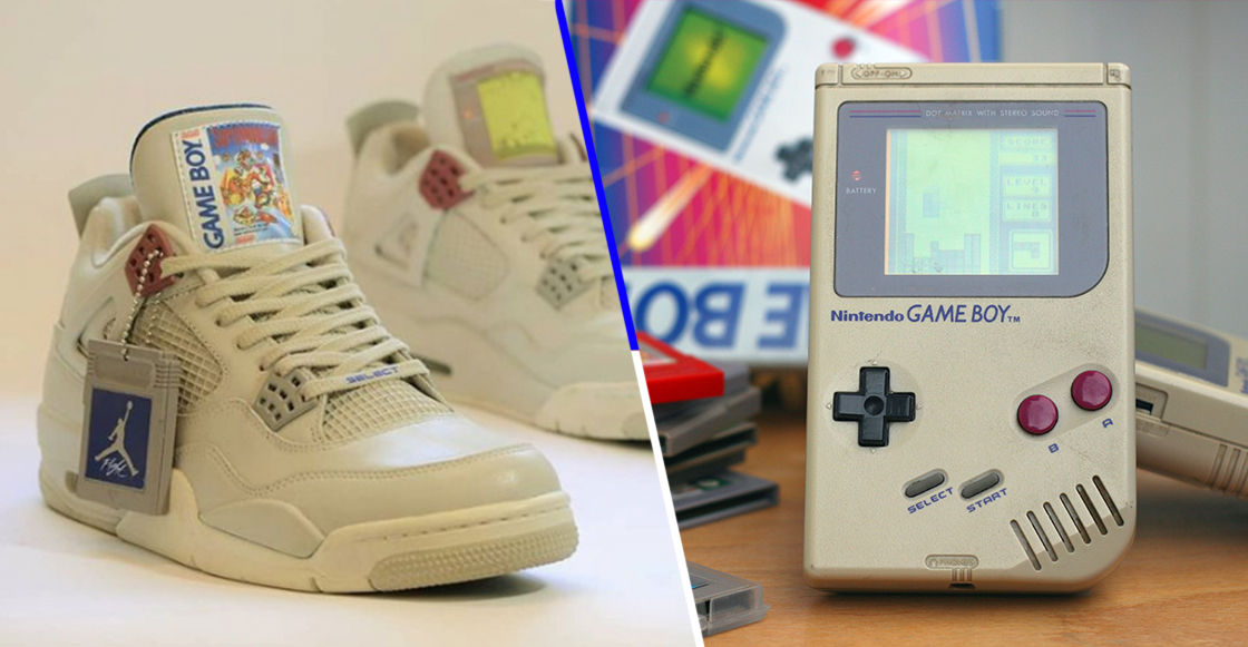Gamers acá su regalo de Unos Air Jordan versión Game Boy
