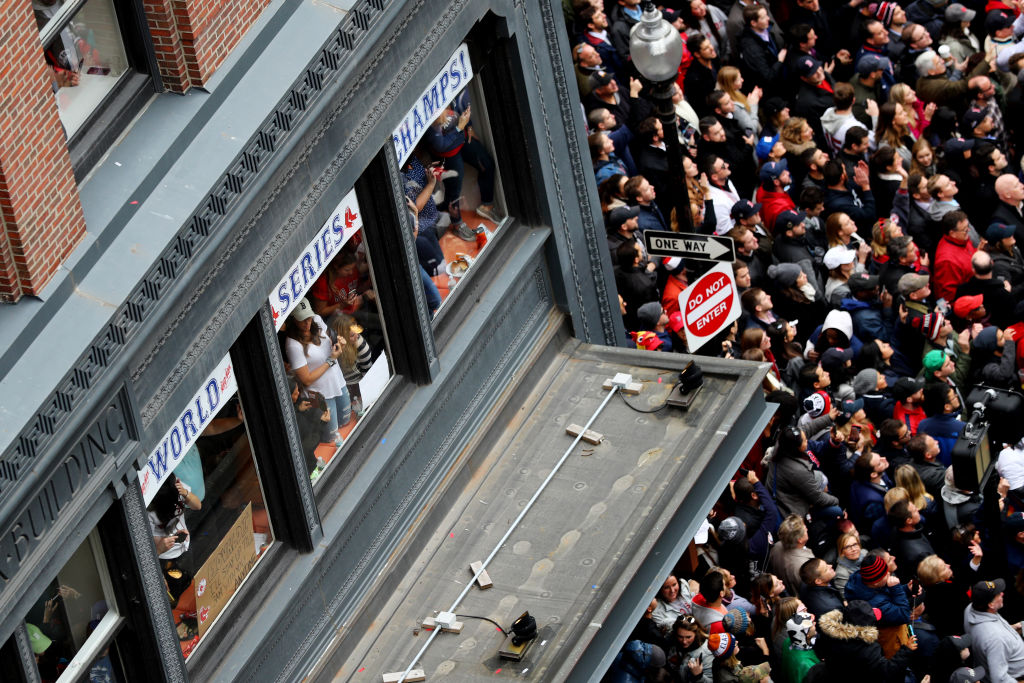 En imágenes: Así fue el desfile de campeón de los Red Sox de Boston