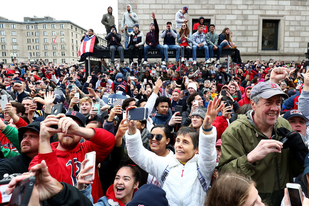 En imágenes: Así fue el desfile de campeón de los Red Sox de Boston