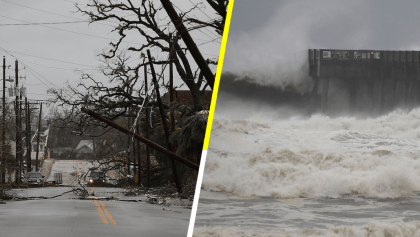 En imágenes: entre lluvias e inundaciones el paso de Michael en Florida