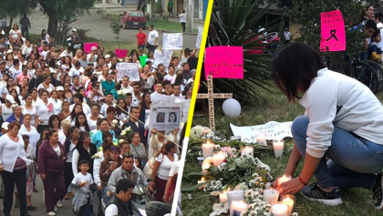 Al grito de '¡Ni una menos'!, protestan en Ecatepec por feminicidios y casos en Jardines de Morelos