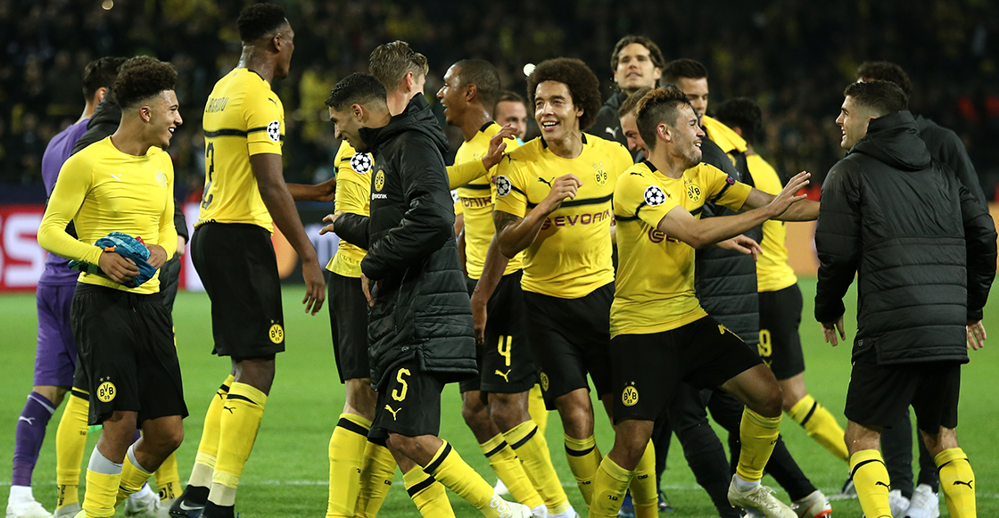 Borussia Dortmund y Barcelona mantienen paso perfecto en Champions League