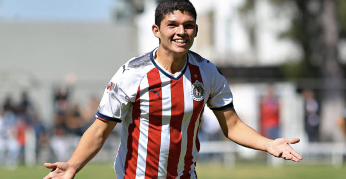 Sebastián Martínez, el nuevo talento de Chivas ya entrena con el primer equipo