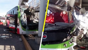 Accidente de unidad del Mexibús deja al menos 11 heridos en Ecatepec