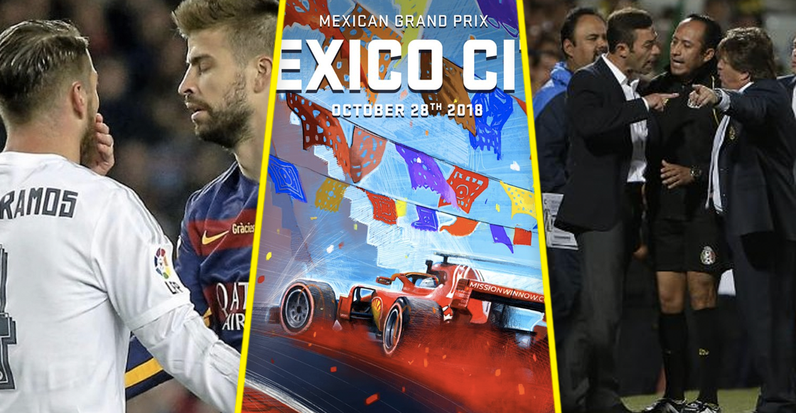 América vs Cruz Azul, Barça vs Real Madrid y el GP de México: Imperdible