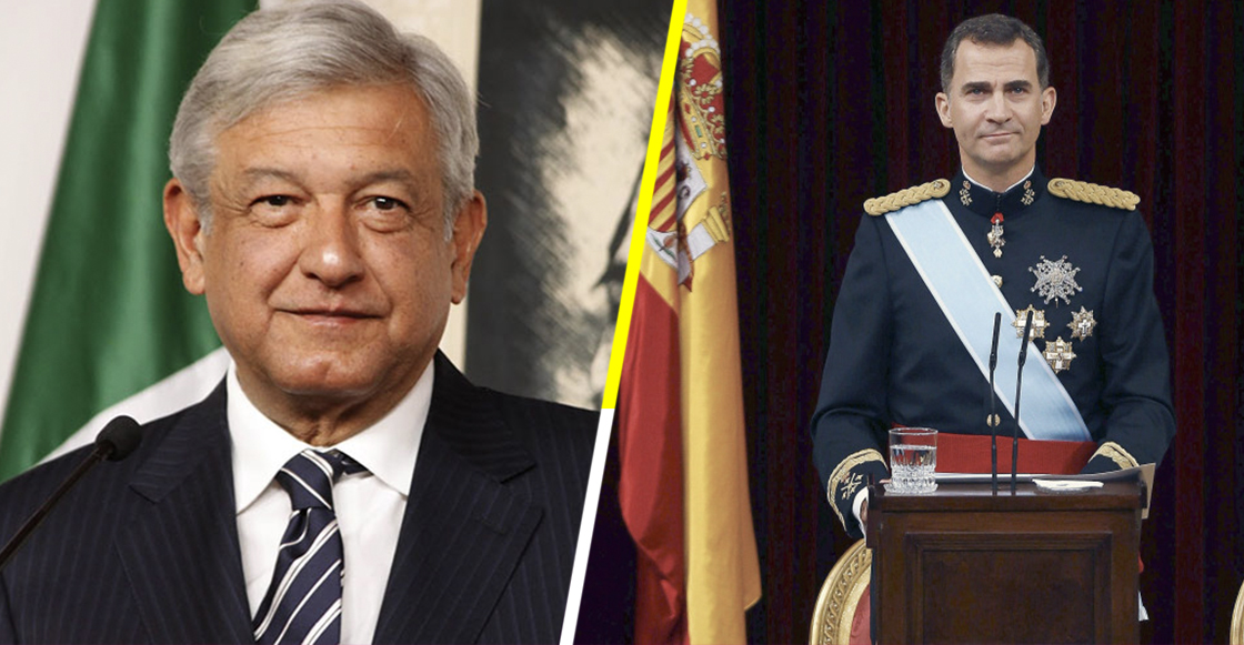 El rey de España, Felipe VI, vendrá a la toma de posesión de López Obrador