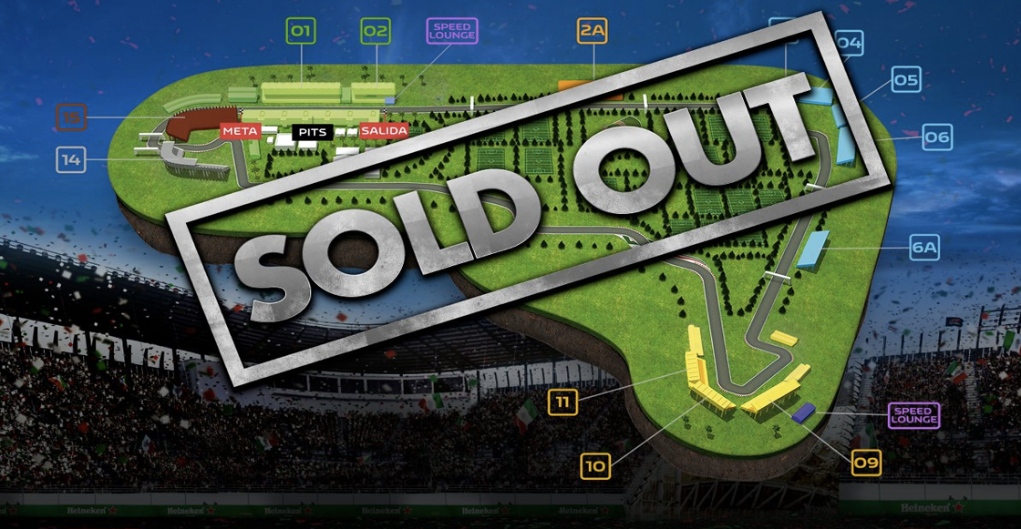 ¿Cómo es el boleto para el GP de Fórmula 1 de México?