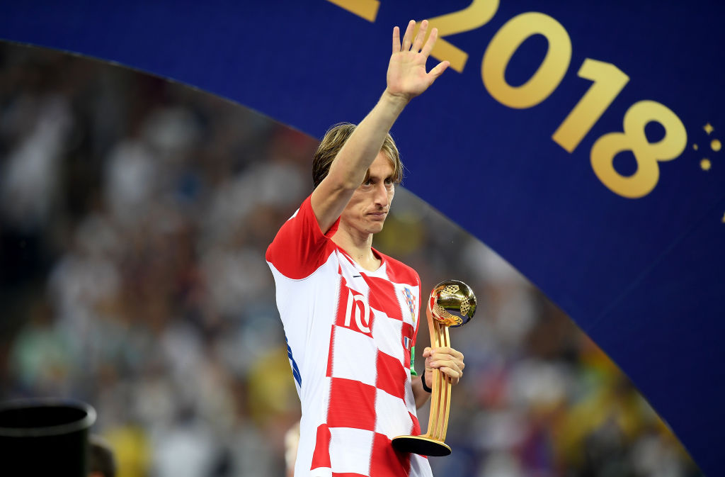 Luka Modric, el mejor jugador del Mundial de Rusia