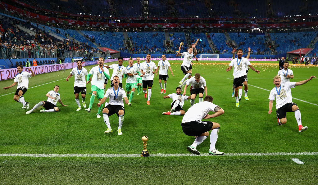 Final de la Copa Confederaciones entre Chile y Alemania