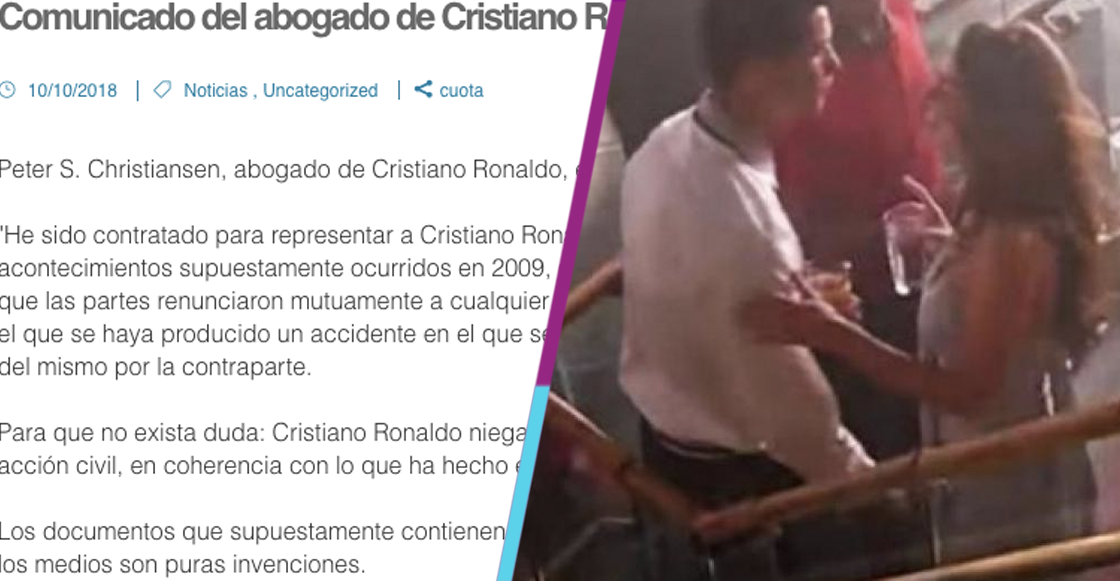 Abogado de Cristiano Ronaldo confirma existencia de un acuerdo con la víctima