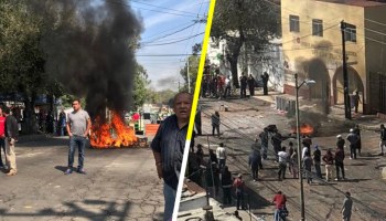 Intento de desalojo en Azcapotzalco provoca enfrentamiento con granaderos; al menos 10 heridos