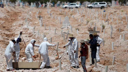 En Ciudad Juárez, entierran 112 cuerpos que nunca fueron reclamados