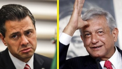 Enrique Peña Nieto y Andrés Manuel López Obrador