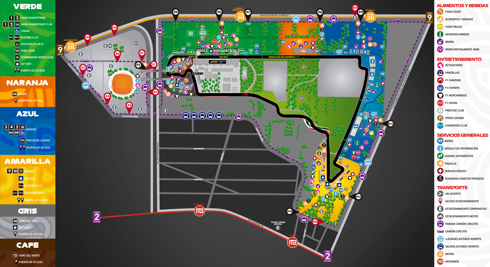 Guía de supervivencia del Gran Premio de la Ciudad de México