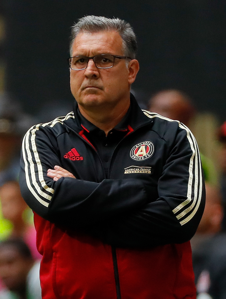 Gerardo martino con Atlanta