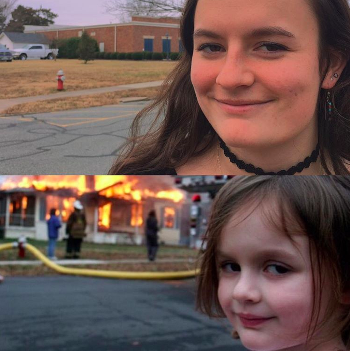 Disaster Girl – El meme de la niña que sonríe frente a un incendio