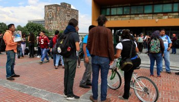 Estudiantes amenazan con plantón frente a Rectoría de la UNAM