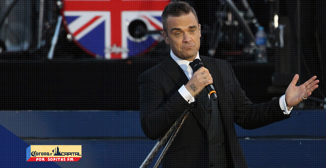 10 razones para no perderte a Robbie Williams en el Corona Capital 2018