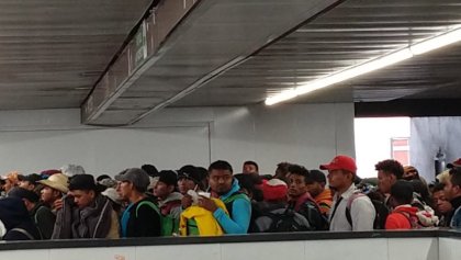 Metro CDMX habilita vagones en Línea 9 para llevar a migrantes a Ciudad Deportiva