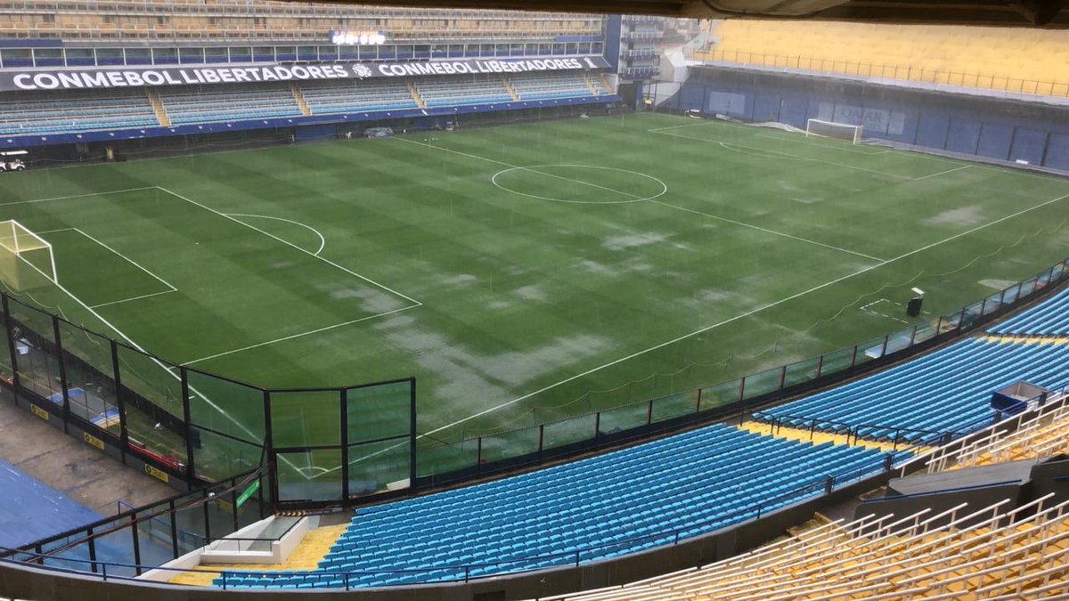 ¡De último momento! Se suspende la Final de la Copa Libertadores por intensa lluvia