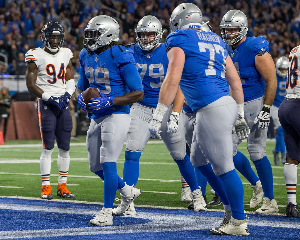 ¡Gracias NFL! En imágenes el triunfo de los Lions sobre los Bears en el Thanksgiving Day