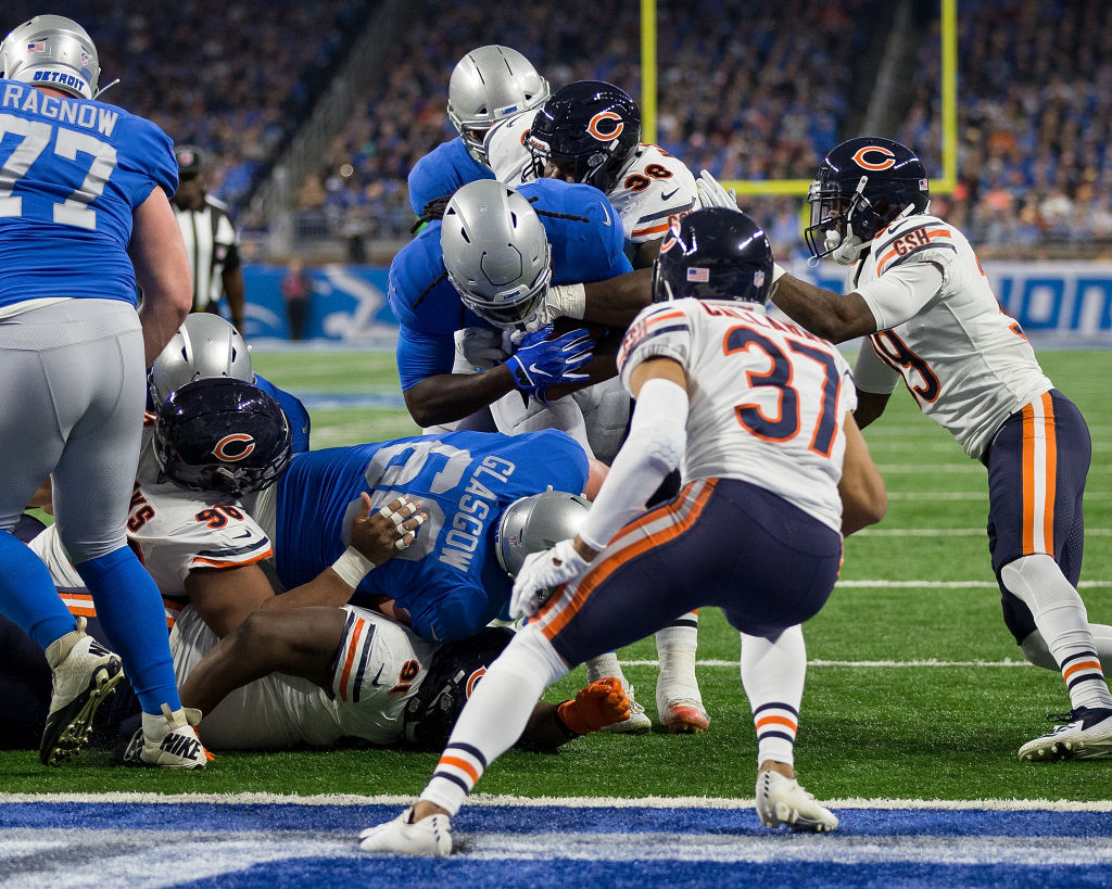 ¡Gracias NFL! En imágenes el triunfo de los Lions sobre los Bears en el Thanksgiving Day