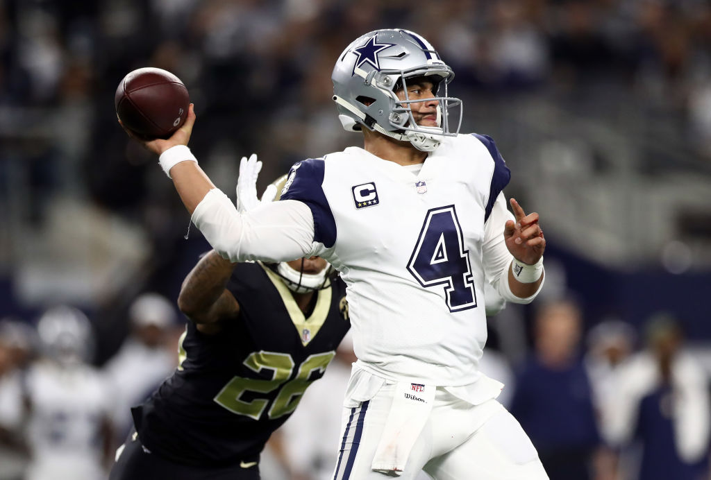 ¡4 y contando! Los Cowboys frenaron a Drew Brees y los Saints
