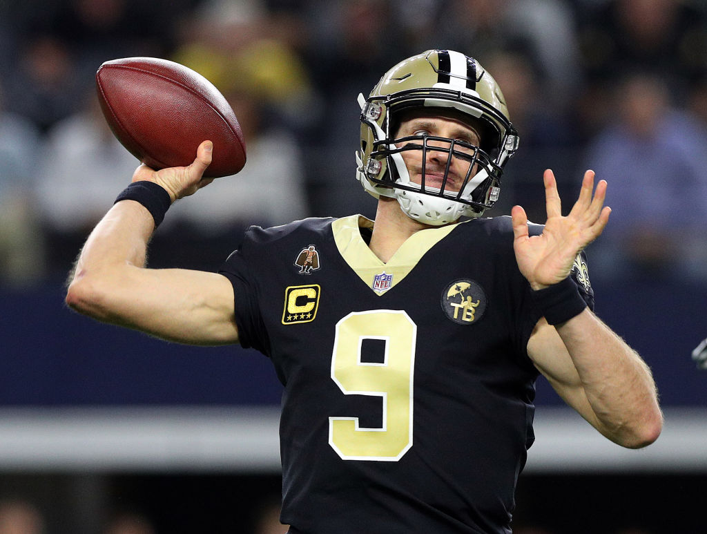 ¡4 y contando! Los Cowboys frenaron a Drew Brees y los Saints