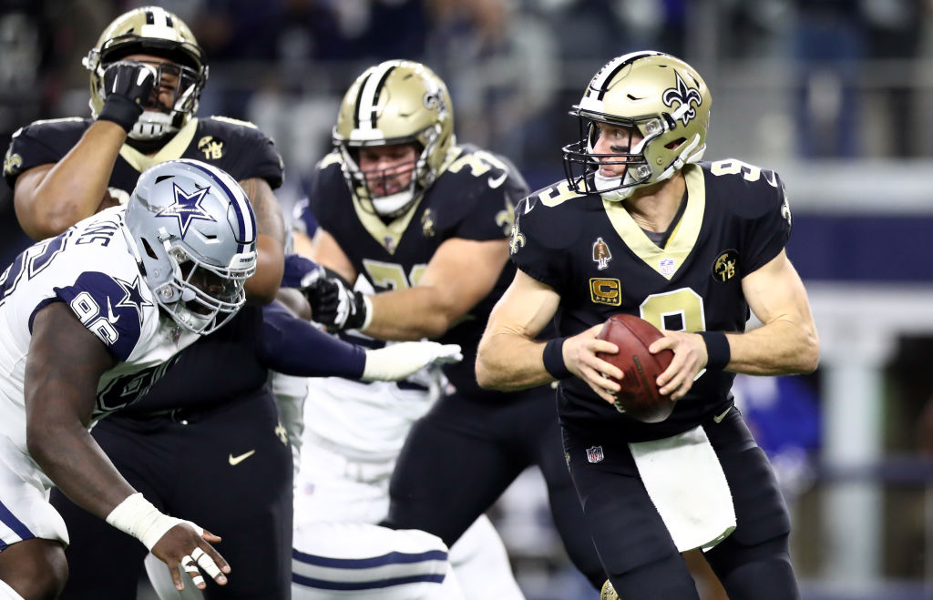 ¡4 y contando! Los Cowboys frenaron a Drew Brees y los Saints