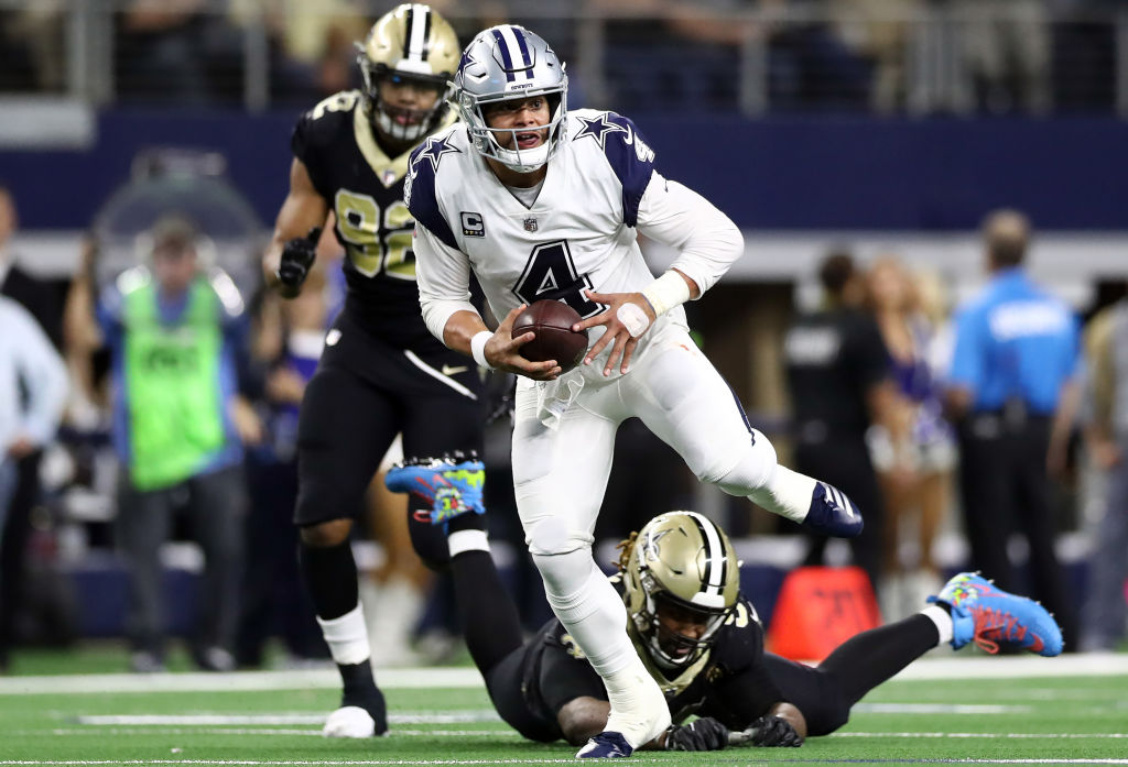 ¡4 y contando! Los Cowboys frenaron a Drew Brees y los Saints