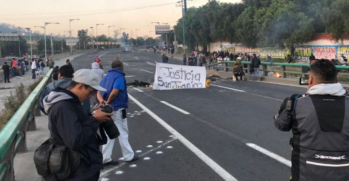 Continúa bloqueo en Autopista México-Pachuca; manifestantes piden hablar con autoridades CDMX