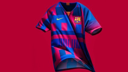 ¡Es oficial! Nike lanza playera especial para celebrar sus 20 años con el Barcelona