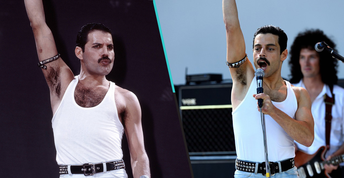 Checa la comparación de Queen en el Live Aid y la imitación de Malek para la película